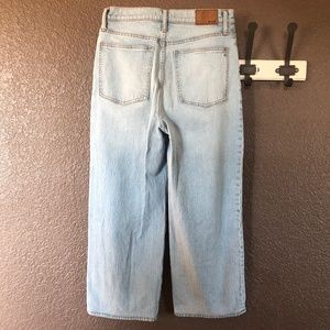 Madewell Perfect Vintage Wide-Leg Crop Jean sz 29